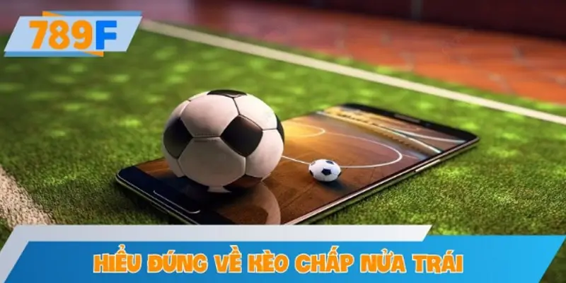 Hiểu đúng về kèo chấp nửa trái trong cược bóng đá