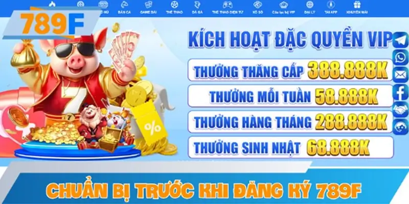 Những yêu cầu cần chuẩn bị trước khi đăng ký tài khoản 789F